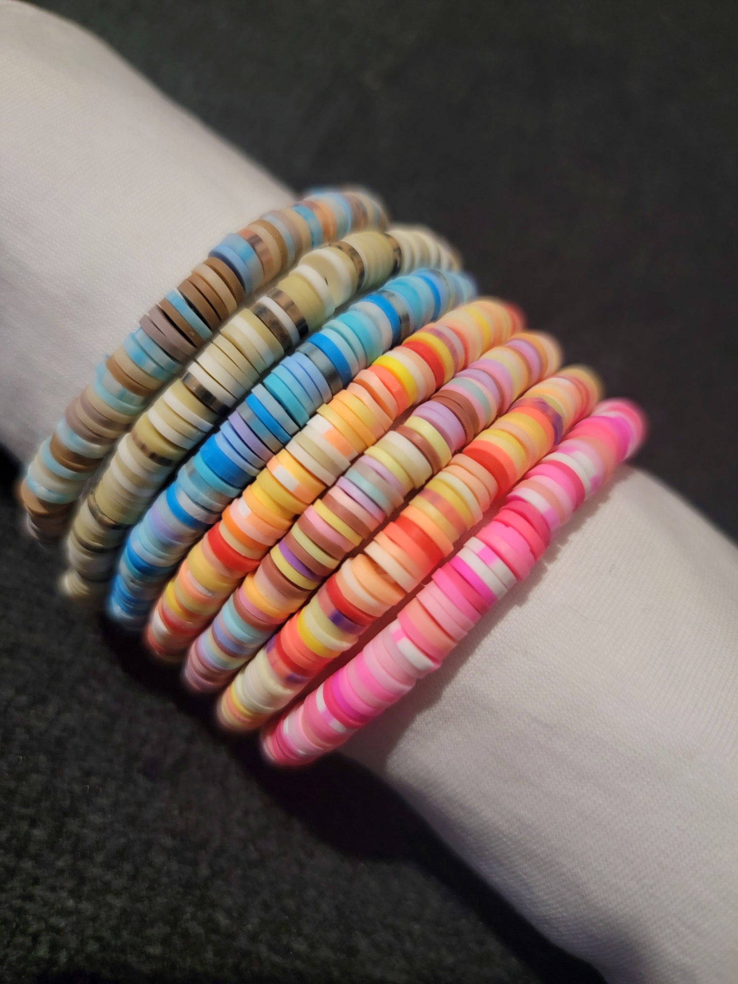 Clay Bead Bracelets